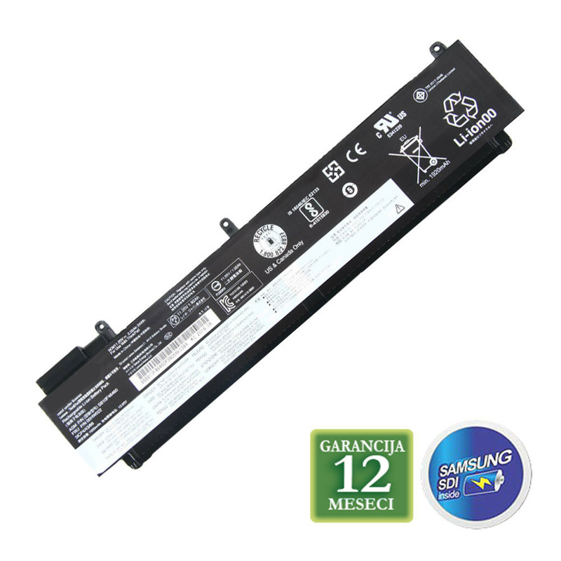 c919f566225fc7a95a24594f395ec298 Baterija za laptop LENOVO ThinkPad T470S / 01AV406 11.46V 26Wh / 2310mAh
