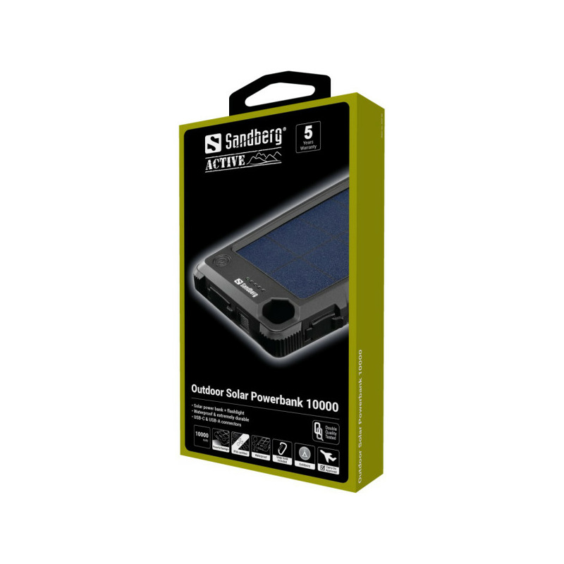 574c7a8beb79c4c632d3dbea54df0110 Powerbank Sandberg Outdoor Solar 420-53 10000mAh