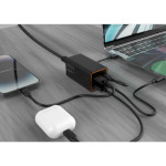 60857689a7796ab25f34d6be37a8fa26 TA-UC-2A2C-PD65-01-BK Gembird 4-port 65W GaN USB PowerDelivery brzi punjac, black