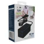 689eb069cf4b73f537c91a26347763cc TA-UC-2A2C-PD65-01-BK Gembird 4-port 65W GaN USB PowerDelivery brzi punjac, black