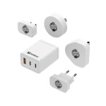 6a18fd38e2815294b61f1cf08f836e58 Sandberg 3in1 TravelCharger USB-C/A 65W 441-59