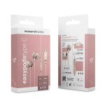 b546e4cc7a255265ac1457c4ca51b46b ENERGY SISTEM EasyPods Rose Gold type C slušalice (M45928)