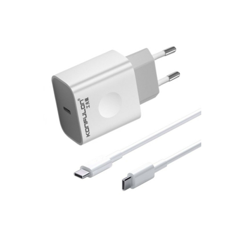 d14424fcb7068866d646777d463379b5 Data kabl Pluginn fast 25W USB na lightning beli 1m