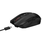 080d3303d1ae7049e5b0768dca7539d9 A4 TECH R36 Ultra Dual Mode Wireless Gaming USB Stone Black miš crni