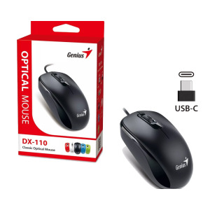 5f01b9a424155695d3243a4bdfb8a35a GENIUS DX-125S USB Optical crno-sivi miš