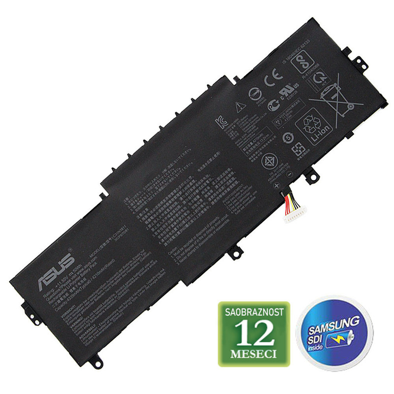 caffa837c42d3a40e2a6f73096ae65fa Baterija za Laptop Asus ZenBook DUO UX481 UX481F UX481FA C41N1901