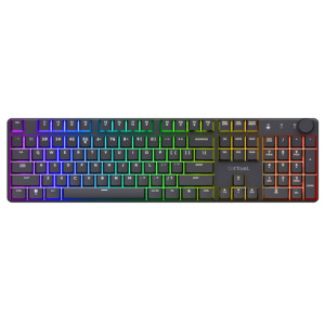 a6ed542611444f42a0cf21eee2809c10 Tastatura TRUST KEYRA ERGO MULTI WRLS KEYBOARD US