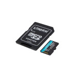 4a003fe554a627f7dab66c9d178c58ff Micro SD Card 256GB Kingston+SD adapter SDCG4/256GB - 200/160 MB/s