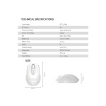 827459286de37158cd8cb44fbc6b3347 Miš Wireless Fantech W192 beli