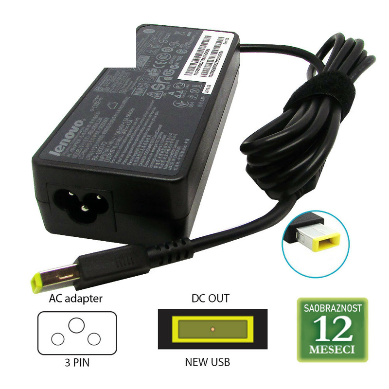 86357fd65f1b46c441e1a1f364af536c NPA65-195-3340 (DE03) **Gembird punjac za laptop 65W-19.5V-3.34A, 7.4x5.0mm black PIN (769 Alt=DE10)