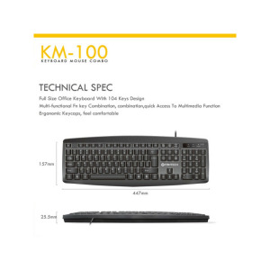 c156ca7164c45ac98849cdc8a981b5c2 Tastatura USB Fantech MK876 RGB Atom TKL (Blue switch) US crna