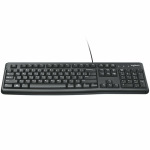 9cbf0a785e493cdb9ae867b9db7ca2a8 LOGITECH K120 Corded Keyboard - BLACK - USB - US INT'L -