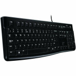 dea66d0cf642e800c6586d486b74567f LOGITECH K120 Corded Keyboard - BLACK - USB - HRV-SLV-SRB