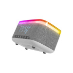 082bc9fcb3aaea2eaaa10ee2dacdff1f Zvučnik Mikado MD-W8 1200mah, 10W lampa/alarm/wireless punjač/sivi
