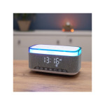 b7b2d8dab08b712656b5ff4e481b1abf Zvučnik Mikado MD-W8 1200mah, 10W lampa/alarm/wireless punjač/sivi