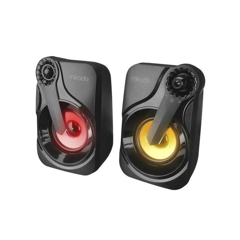 cf80566690e621c570c6c04a00088070 Zvučnici 2.0 Rampage Elegant X10 3Wx2 Bluetooth crna