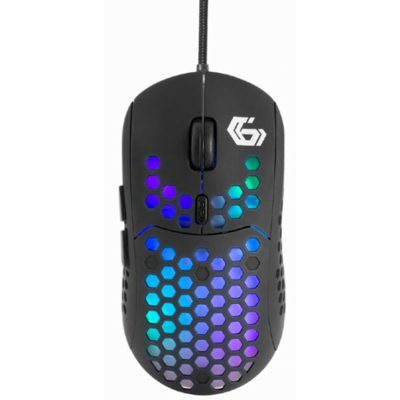 bec336300441de10e7aa9128fd24a22f MUSW-6B-01 ** Gembird Bezicni mis 2,4GHz opticki USB 800-1600Dpi black 95mm (339)