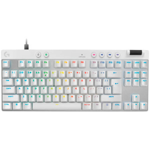 56001d69fd74a7b3c6fe098753a50e65 LOGITECH G PRO X TKL RAPID Gaming Keyboard - WHITE - US INT'L - USB - EMEA28i-935 -