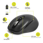6319c6afd297025431f108dcabc4615b Bežični miš Port Designs Business 2.4 GHz Bluetooth punjivi
