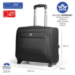 890fdae653ef3e1bfb9b6e833b07f689 Torba za Laptop 15.6 Port Designs Hanoi II Trolley CL/crna