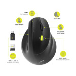 99aee928e4d2693e24c7e88b99007b6d Bežični miš Port Designs Ergonomic 2.4 GHz Bluetooth punjivi