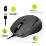 d816fe9c2dc7bce2176cd120d5155d6b Miš Port Designs Office Pro Silent crni