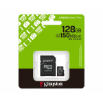 32a7611762811d149188d53918eab64d KINGSTON Memorijska kartica U1 V10 SDXC 128GB Canvas Select Plus G3 150R SDCS3/128GB + adapter