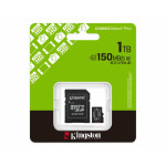 39e5c90f0529b9081f02e2953da4c9e4 KINGSTON Memorijska kartica U1 V10 SDXC 1TB Canvas Select Plus G3 150R SDCS3/1TB + adapter