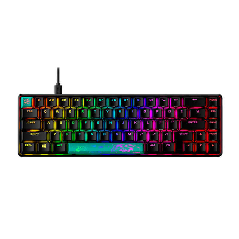0ab15554fd2426f81be9fc82a7a6e2f6 Tastatura HYPERX Alloy Origins 65% - Aqua Tactile/crna