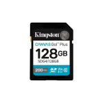 9bfbdb73dac7796296a5dd9baf4fcb89 SD Card 128GB Kingston SDG4/128GB class 10 200Mbs/160MBs