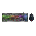 a13e8e9e178a0bf4ee680efe783bf1a4 Gaming komplet tastatura+miš Genius SCORPION KM-GX6 US Crni