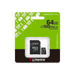fd32a2cddec1038c68367c4bf682fab9 Micro SD Kingston 64GB Canvas Select Plus SDCS3/64GB + adapter